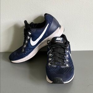Nike Women’s Shoes Sz 10 Zoom Pegasus 34 Blue Running Tennis Athletic Jogging